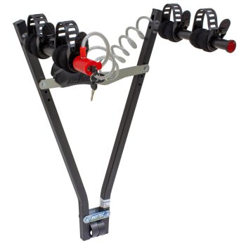   Mottez Jupiter 2 - kerékpártartó, kerékpárszállító vonóhorogra - 2db kerékpárhoz