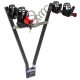 Mottez Jupiter 2 - kerékpártartó, kerékpárszállító vonóhorogra - 2db kerékpárhoz