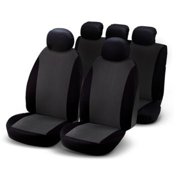   BOTTARI S9 - 9 részes üléshuzat szett, szürke-fekete színben