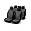 BOTTARI S9 - 9 részes üléshuzat szett, fekete-világosszürke színben