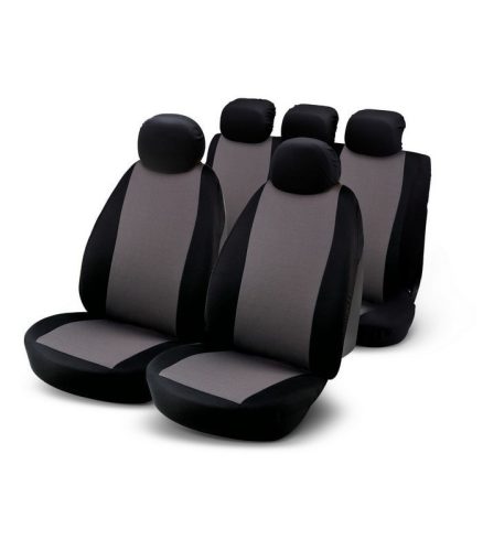 BOTTARI S9 - 9 részes üléshuzat szett, világosszürke-fekete színben