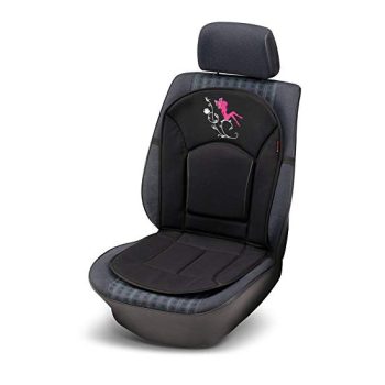   BOTTARI Pink Lady ülésvédő, 1db-os - fekete, rózsaszín-fehér sziluett mintás
