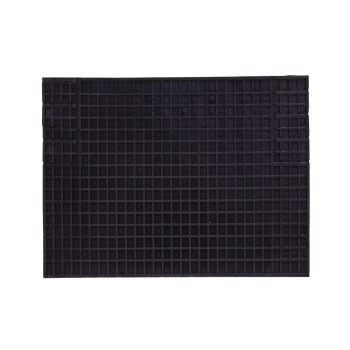 Univerzális autós gumiszőnyeg - 43x33cm - fekete - 1db