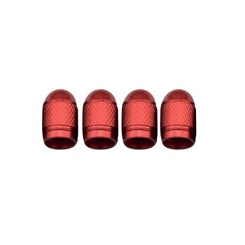 Bottari alumínium szelepsapka - piros - 4db