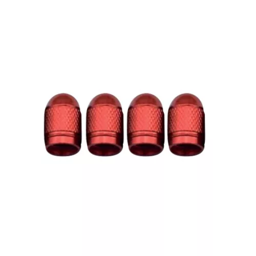 Bottari alumínium szelepsapka - piros - 4db