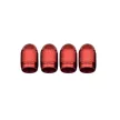 Bottari alumínium szelepsapka - piros - 4db