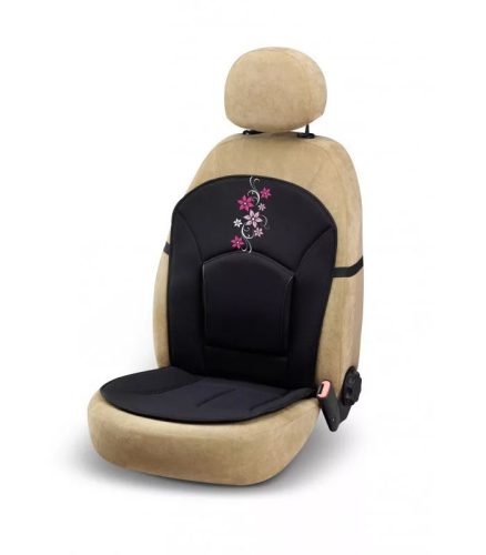 BOTTARI Revolution Glam Generation My Flowers Swiwel ülésvédő - fekete/pink virág - 1db