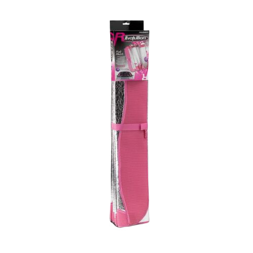 Bottari Pink Mesh - alumínium napvédő, univerzális, 80x150cm, rózsaszín 