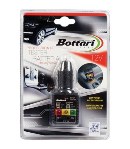 Bottari - szivargyújtós akkumulátor teszter - 12V