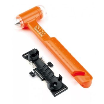 Bottari - ablaktörő kalapács, övvágóval, tartóval