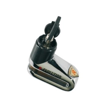 Bottari - motorkerékpár zár, vízálló, fém színű