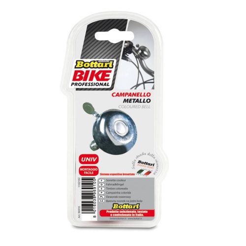 Bottari kerékpár csengő krómozott