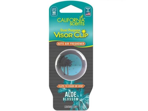 California Scents Visor Clip illatosító - Aloe Blossom illat