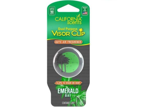 California Scents Visor Clip illatosító - Emerald Bay illat