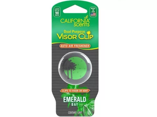 California Scents Visor Clip illatosító - Emerald Bay illat