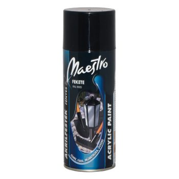   Prevent Maestro akril festék - fényes fekete RAL 9005 - 400ml