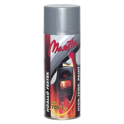 Prevent Maestro hőálló akril festék (700°C-ig) - 400ml - ezüst