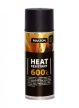 Maston hőálló festék 600°C - matt fekete - 400ml
