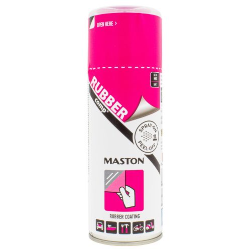 MASTON RUBBERcomp szórható gumibevonat - neon piros (matt) - 400ml