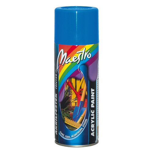 Prevent Maestro akril festék - fényes caprikék - RAL 5019 - 400ml