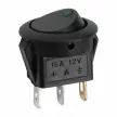 Billenő kapcsoló - zöld - 16A-12V