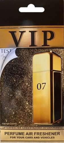 Caribi-Fresh VIP 007 lap illatosító