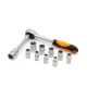 HandyTools dugókulcs készlet - 12 részes - 5-13mm