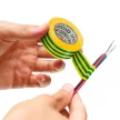 Handy szigetelőszalag - 15 mmx10 m - sárga-zöld