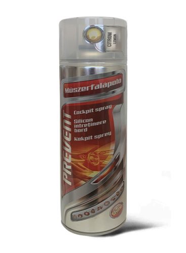 Prevent műszerfal ápoló spray - citrom illat - 500ml