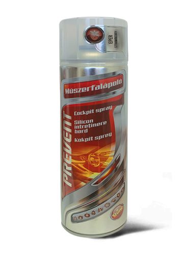 Prevent műszerfal ápoló spray - eper illat - 500ml