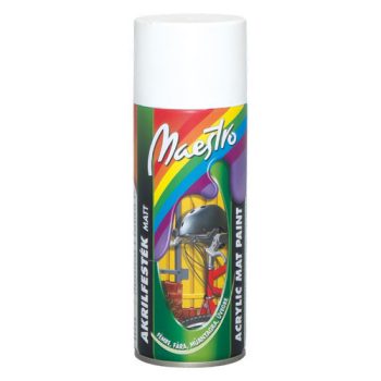 Prevent Maestro akril festék - matt fehér - 400ml