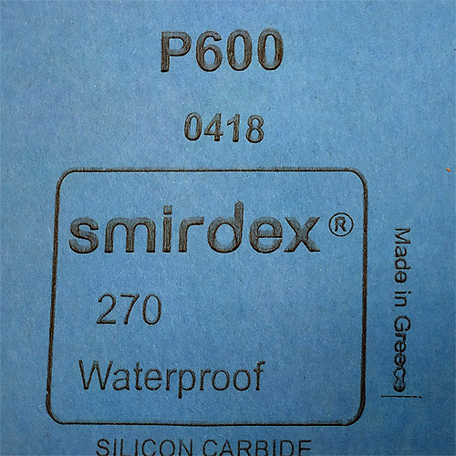 Smirdex 270 vízálló csiszolópapír - 230x280mm - P600