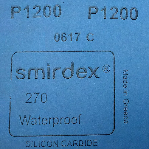 Smirdex 270 vízálló csiszolópapír - 230x280mm - P1200