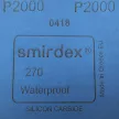 Smirdex 270 vízálló csiszolópapír - 230x280mm - P2000