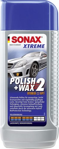 SONAX Xtreme Polír és Wax - 250ml