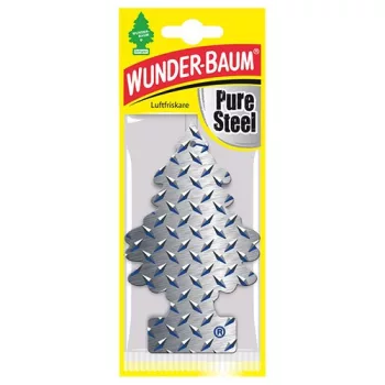 Wunder-Baum autóillatosító Pure Steel - 5g