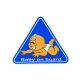Baby on board matrica