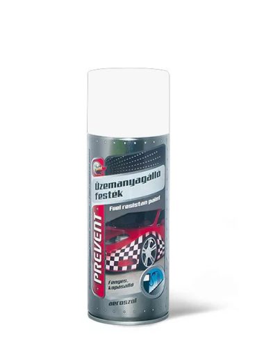 Prevent üzemanyagálló festék - fényes fehér - RAL 9003