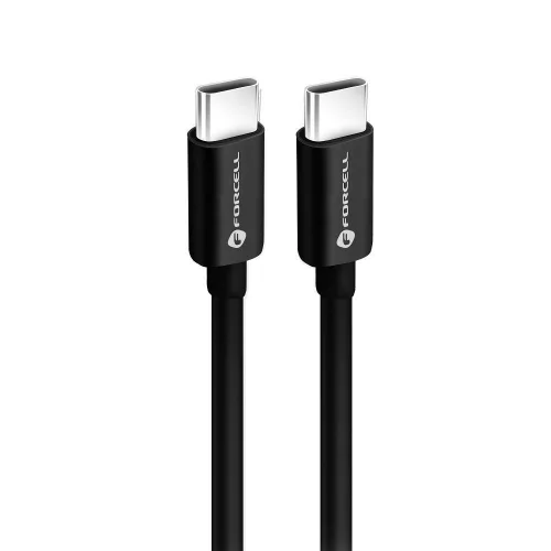 FORCELL C339 Type-C  adatkábel - QC4.0 3A/20V PD60W - 200cm - fekete