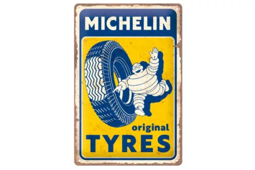 Michelin fém tábla - 20x30cm