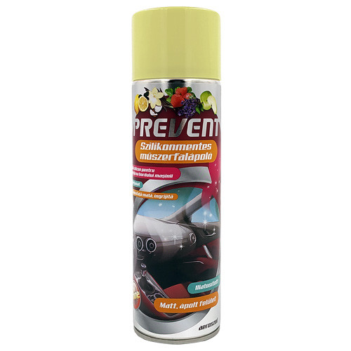 Prevent szilikonmentes matt műszerfalápoló spray - vanília - 500ml