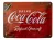 Coca Cola fém tábla - 15x20cm