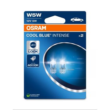   OSRAM Cool Blue Intense NextGen W5W T10 izzó - kék - párban