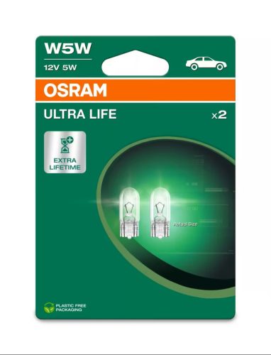 Osram Ultra Life izzó párban - 12V 5W