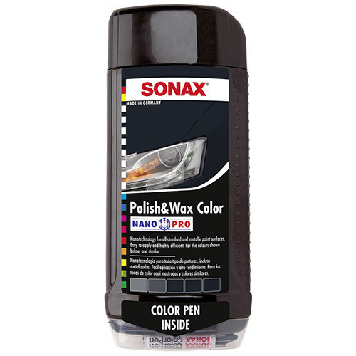 SONAX Polír és Wax - 500 ml - fekete