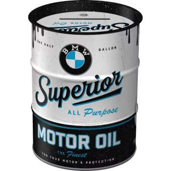 BMW Superior Motor Oil retro fém persely