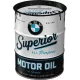 BMW Superior Motor Oil retro fém persely