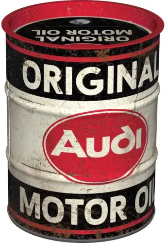 Audi Original Motor Oil retro fém persely