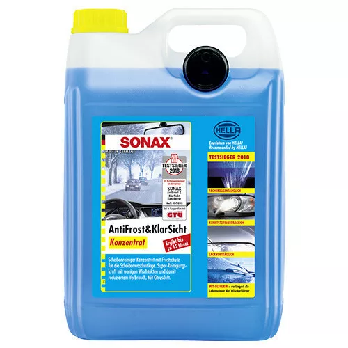 SONAX szélvédőmosó és jégoldó - 5l