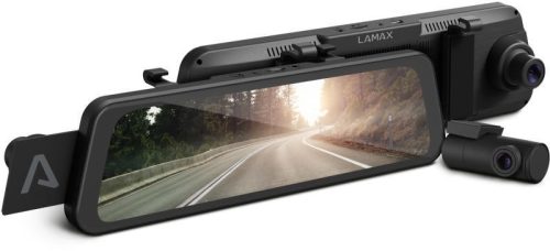 LAMAX S9 dual autós kamera, FullHD, belső tükörre helyezhető